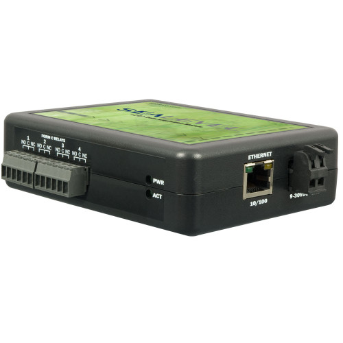 eI/O Ethernet Modbus TCP w/ 4 Form C Relays