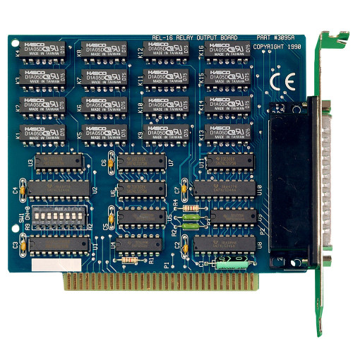 REL-16: ISA 16 Reed Relay Output Digital I/O Adapter