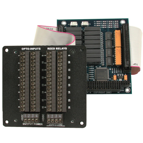 DIO-32.104 Kit:PC104 16 Reed Relay; 16 Iso Inputs; Portholes