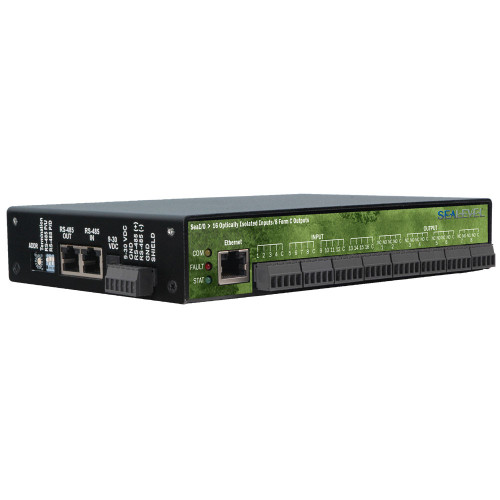 SeaI/O Ethernet Modbus TCP with 16 Iso Inputs; 8 Form C Relays