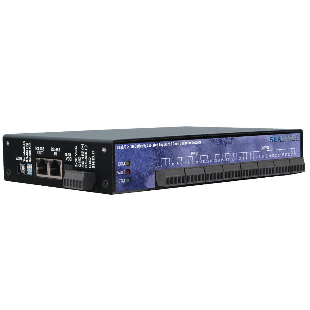 SeaI/O Expansion Module w/16 Isolated Inputs; 16 Open-Collector Outputs