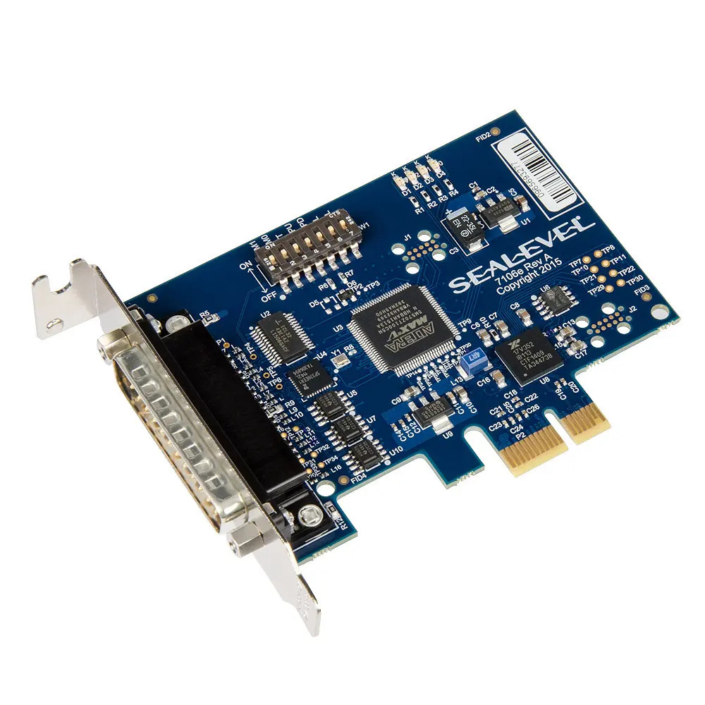 PCIe 1-Port RS232/RS422/RS485 Async Serial Card