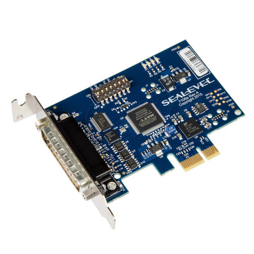 PCIe 1-Port RS232/RS422/RS485 Async Serial Card