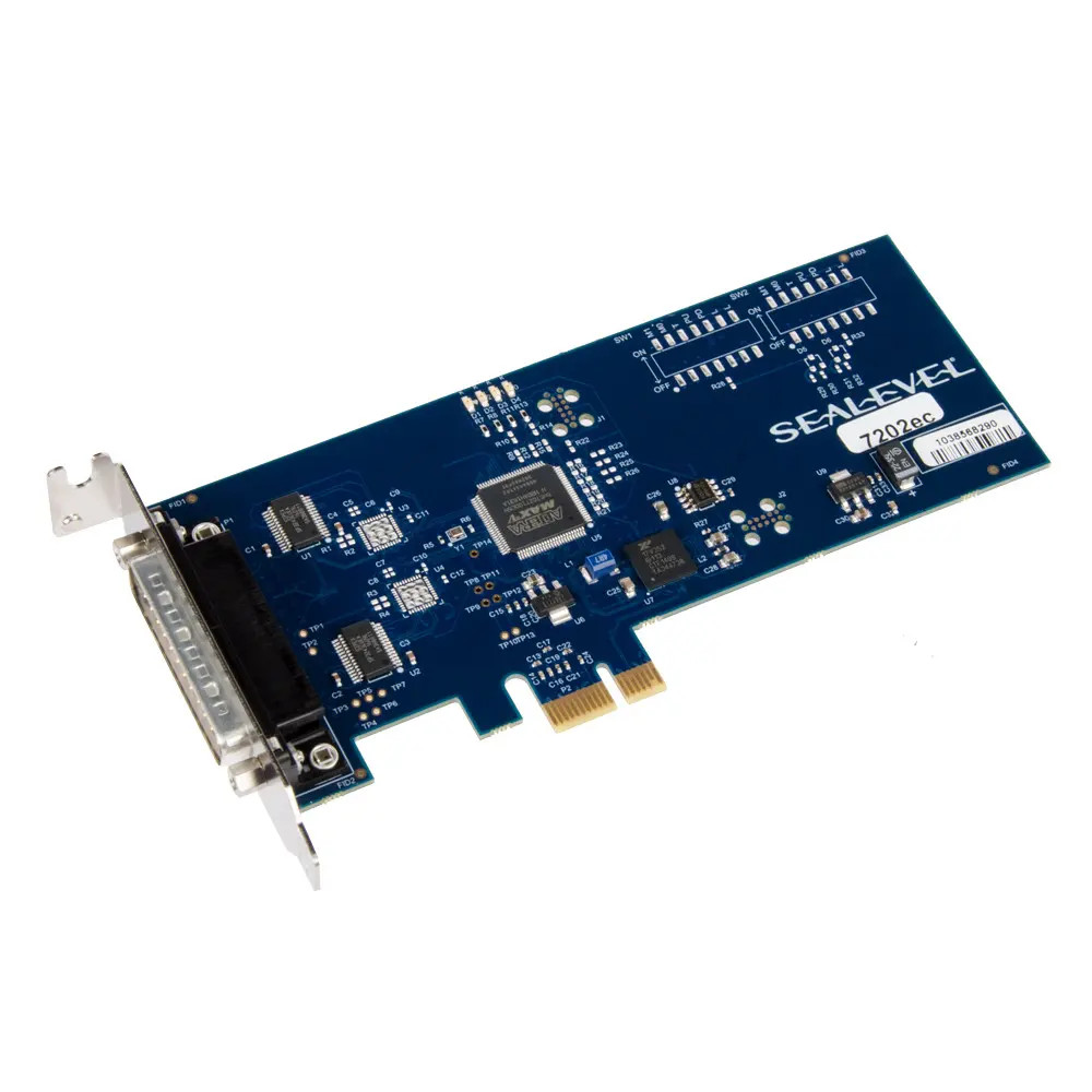 COMM+232.PCIe: Low Profile PCI Express 2-Port RS-232 Serial Interface