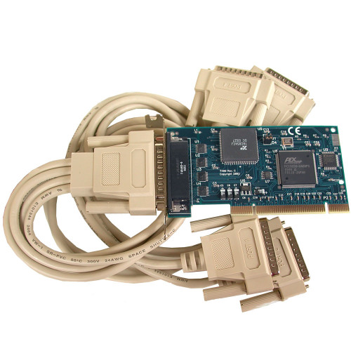 Versa COMM+4.LPCI: 4 Port RS-232 Low Profile PCI Serial
