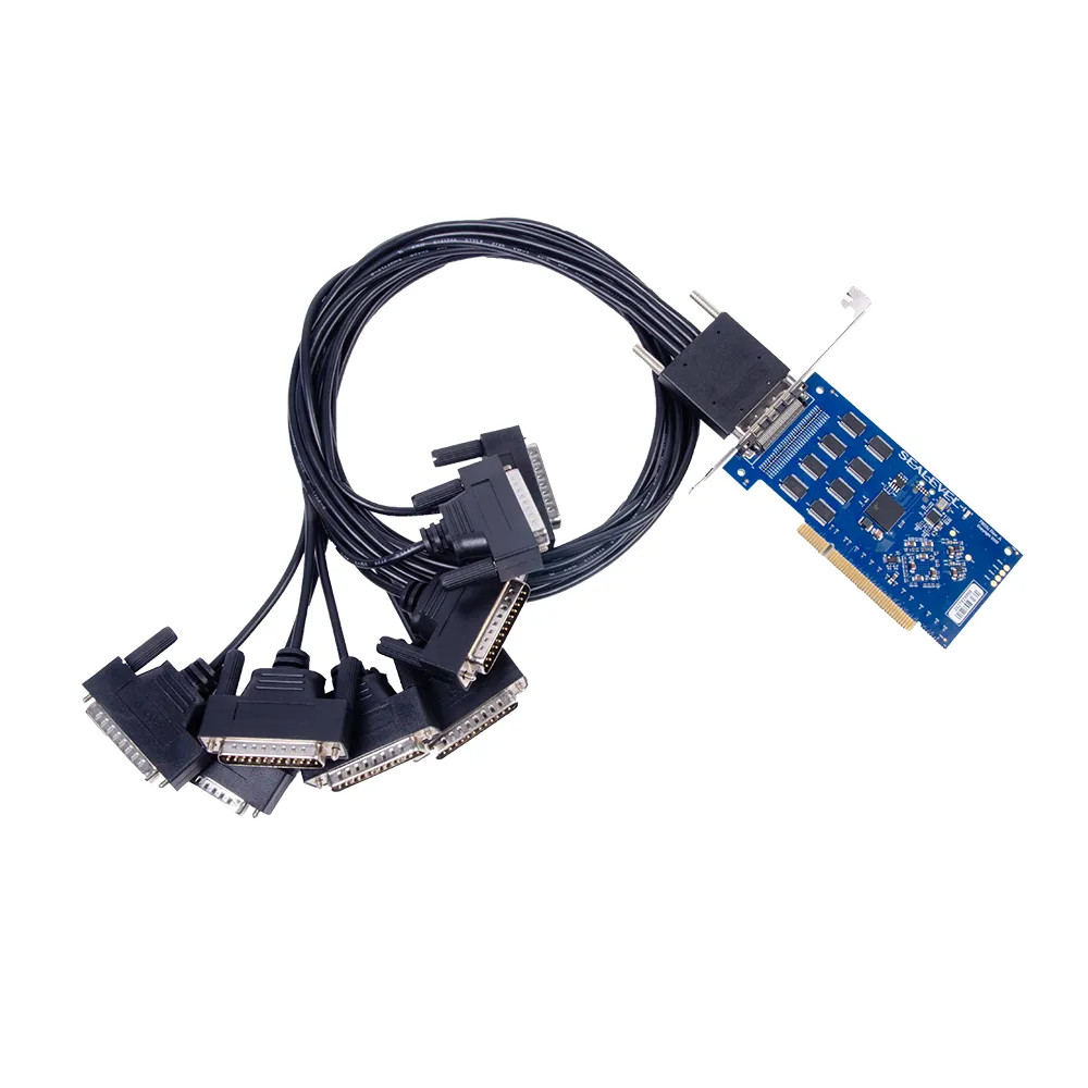 Low Profile PCI 8-Port RS-232 Serial Interface