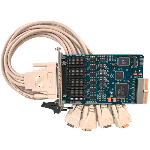 COMM+4.cPCI: cPCI 4 Port RS-232/422/485 Async Serial Adapter