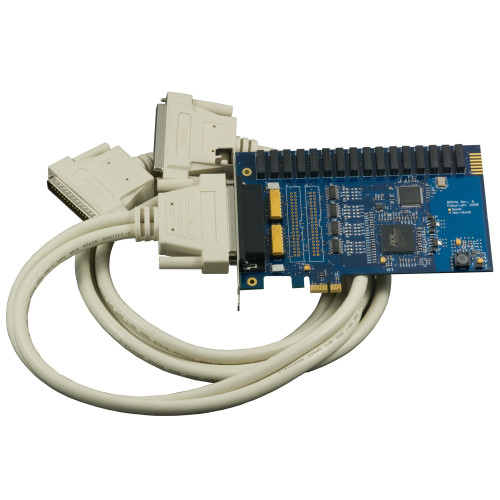 DIO-32.PCIe: PCI Express 16 Iso In (3-13V)/16 Reed Relay Out