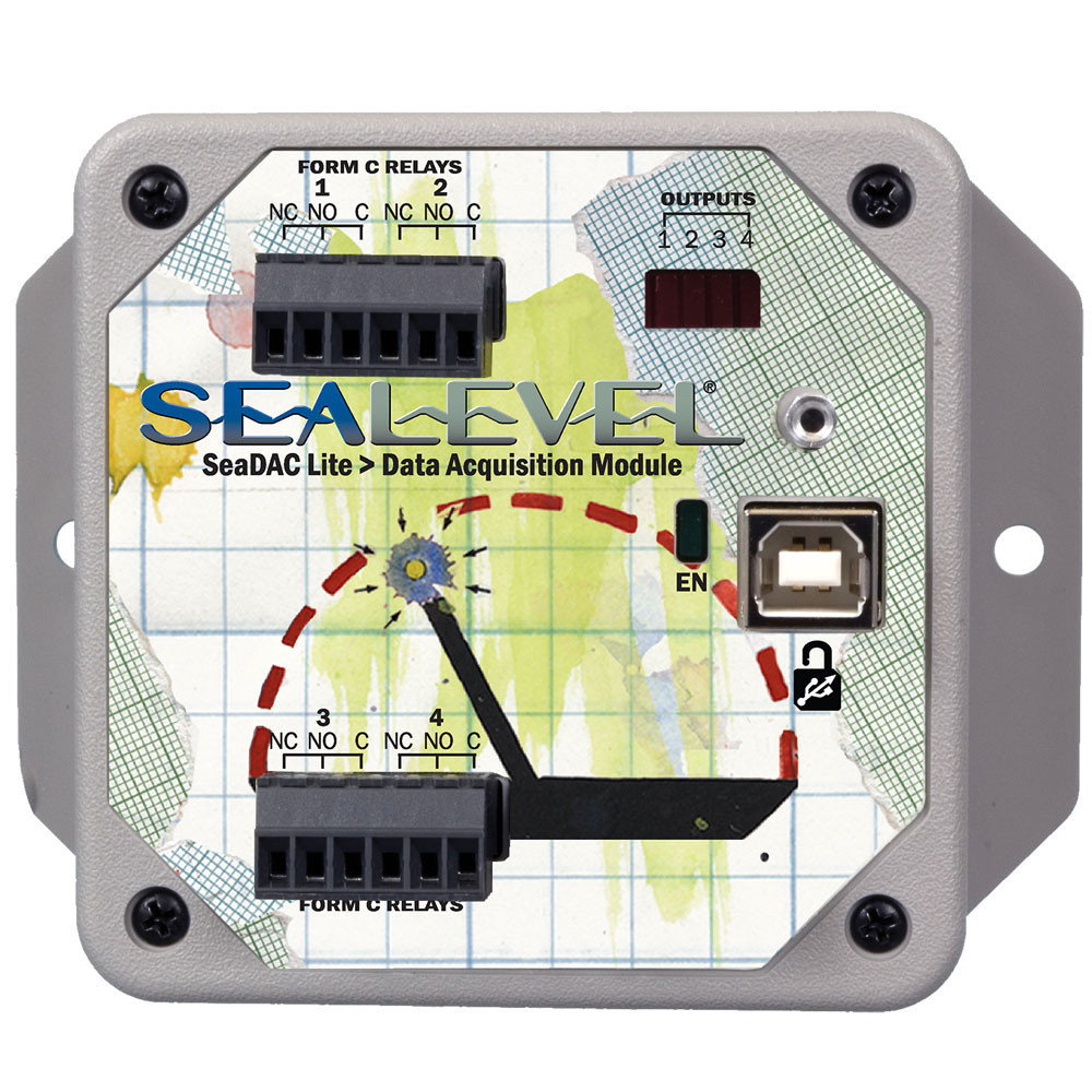 SeaDAC Lite - USB to 4 Form C Relay Outputs