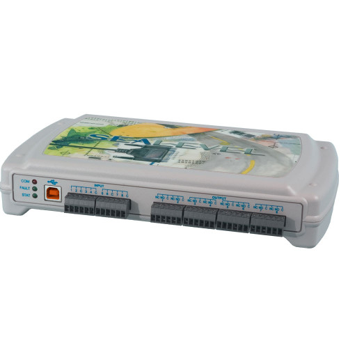 SeaDAC USB to 8 Iso Input / 8 Form C High-Current Output