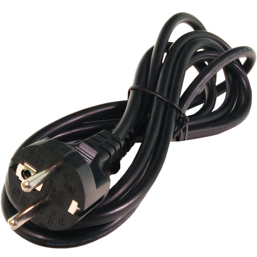Continental European Power Cord; 72" Length-(CEE 7/7 Schuko)