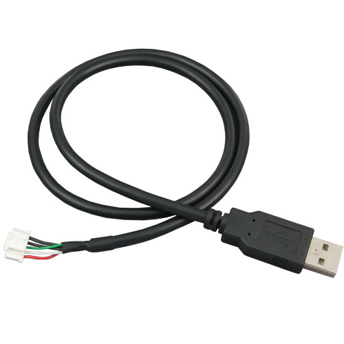 USB Type A to 2mm 5-pin latching Molex; 24" Length (Rev B)