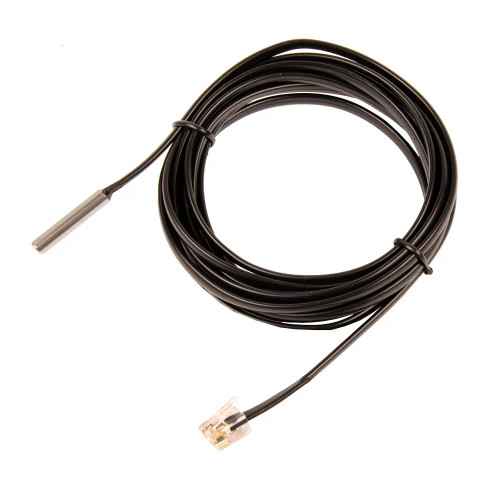 Cable; 1-Wire Temp Sensor; RJ11; Flat 3M; Rev A2