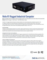 Datasheet: Relio R1 Rugged – Intel® Atom™ x6414RE (Elkhart Lake)