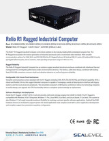 Datasheet:  Relio R1 Rugged – Intel® Atom™ x6425RE (Elkhart Lake) Datasheet: