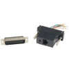 DB25M to RJ45F Modular Adapter