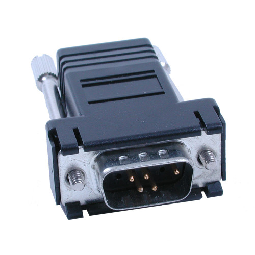 DB9M to RJ45F - Preconfigured for 2161/2167/7405 (RS-232)