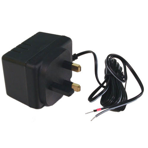 12VDC Transformer w/Tinned Leads for UK; HK; Singapore
